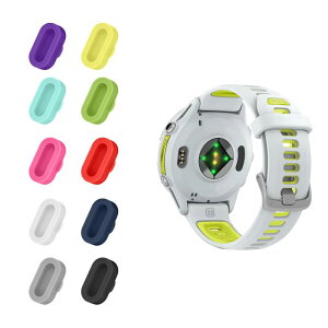 kwmobile 10x �_�X�g�v���O �Z�b�g Garmin Forerunner 970 / Forerunner 570�Ή� - �h�o�v���O �[�d�|�[�g�p �}���`�J���[