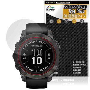 �~���r�b�N�X �K�[�~�� GARMIN fenix 7 Pro Sapphire Dual Power �Ή� �ی� �t�B���� PET�� ���d�x 9H �ᔽ�� �����K���X�����̍d�x ���{��