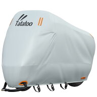 Tatatoo バイクカバー 厚手 125/250cc用 400cc対応 大型 原付 防水 耐熱 【2025年新版】紫外線防止 UVカ…