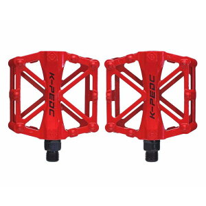 【HAMMARS】 アルミペダル 左右セット ボールベアリング フラットペダル ロードバイク MTB マウンテンバイク クロスバイク ママチャリ 軽快車 シティバイク 一輪車 BMX 折りたたみ ミニベロ 小