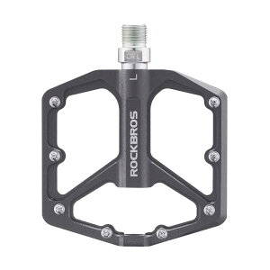 ROCKBROS(ロックブロス)自転車ペダル 軽量 フラットペダル アルミ合金 ロードバイク mtb プラットフォーム 滑り止め ベアリングシール 9/16 2個セット