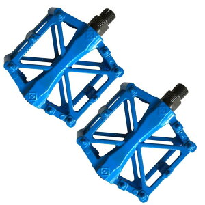 【こもれび屋】 自転車 ペダル アルミ合金 マウンテンバイク ロードバイク 滑り止め 軽量 耐久