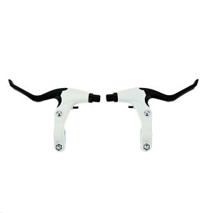Etermeta 自転車ブレーキレバー 1ペア アルミニウム製 軽量 防錆 耐久性 MTB ロードバイク 交換用ブレーキレバー 左右セット