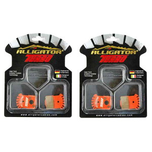 Alligator Turbo Disc Brake Pads For MAGURA MT2/MT4/MT6/MT8/MT4E, 2 pack, AR2435