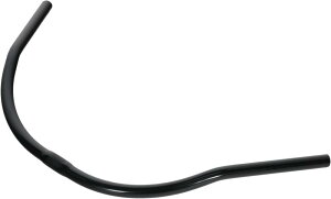 SENQI 自転車 ハンドルバー アルミニウム合金 ロードバイク 固定ギア用 22.2*25.4*660mm(ブラック/シルバー)