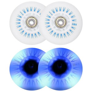 PATIKIL JtȃCgAbvCCXP[gzC[ 80 mm 4 LED tbVOCC[[zC[ 90A PU xAOt /OXN[^[p u[