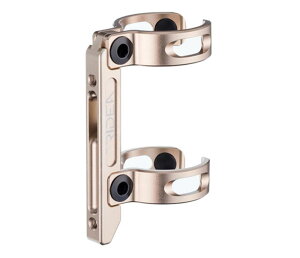 ���f�A�iRIDEA�j �~�j�x���{�g���P�[�W�A�_�v�^�[�_�u���A�[�� FCAD Mini Velo Bottle Cage Adapter�iDouble arm�j�N�����v�a�F��31.8mm�A��34.9mm �}�b�g�x�[�W��