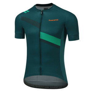 【サンティック】Santic メンズ サイクルジャージ 半袖 サイクルウエア サイクリングジャージ 自転車ウエア ロードバイク サイクリング 弾力 通気 速乾 春夏用