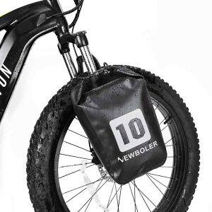 NEWBOLER 10Lバイクフロントフォーク防水バッグクイックリリースバイクパニアバッグサドルバッグフォークバッグラックEスクーター用自転車バッグマウンテンバイクアクセサリー