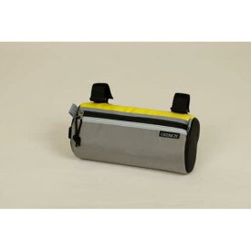 OSTRICH（オーストリッチ） POTARI フロントバッグ ライト グレー(イエロー) ベルトループ付き