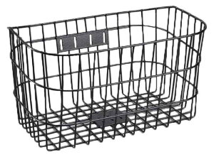 キャプテンスタッグ(CAPTAIN STAG) センタン ワイヤーバスケット角型前用 SSK-C430底でか-ご ブラックメタル Y-5147