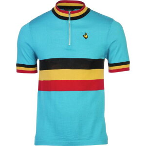 De Marchi(デマルキ) サイクルウェア 自転車 ロード バイク ジャージ BELGIUM 1974 JERSEY Mサイズ 481000L2-BE1974