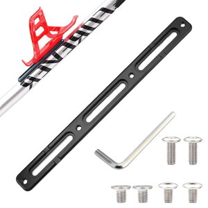 JnTech ボトルケージ マウント 自転車 ボトルケージ アダプター ボトルケージ 調整 自転車ボトルケージ穴位置調整固定フレーム 強力接続 ロードバイク アクセサリー ボトルケージ取り付け位