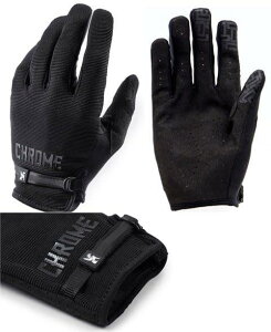 CHROME CYCLING GLOVES 2.0 FLAT �p�b�h����BLACK