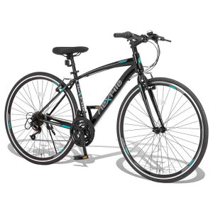 NEXTYLE(�l�N�X�^�C��) �N���X�o�C�N ���]�� 700C 21�i�ϑ� �t���[���T�C�Y430mm �e�[�p�[�h�w�b�h�`���[�u �C���e�O���[�e�b�h���w�b�h NX-CR001 �u���b�N �z���C�g