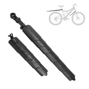 BULLSPANN 自転車 フェンダー マウンテンバイク 20〜26インチ対応 折り畳み式 泥除け mtb どろよけ 前後セット