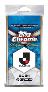 2024 Topps J.League Chrome Sapphire Soccer 1 Pack�g�b�v�X J���[�O �N���[�� �T�t�@�C�A �T�b�J�[ 1 �p�b�N
