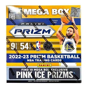 NBA 2022-23 Panini Prizm Basketball Card Mega Box (Pink Ice Prizms) �p�j�[�j �v���Y�� �o�X�P�b�g�{�[�� �J�[�h ���K�{�b�N�X (�s���N �A�C�X �v���Y��)