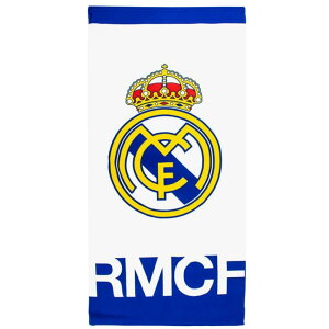 A}h[h ItBV ^I }CNt@Co[ Real Madrid Microfiber Towel White/Blue [sAi]