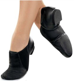 [バレエ専門店ミニヨン] ジャズシューズ チアシューズ 30日間の品質付き 【terra】 ダンスシューズ 17cm ～ 大人 サイドゴム スリッポン フィット感 ブラック