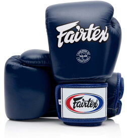 Fairtex BGV1 ムエタイ ボクシング トレーニング スパーリンググローブ メンズ レディース キッズ | 高品質 軽量 &amp; 衝撃吸収 12オンス ボクシンググローブ - ブルー
