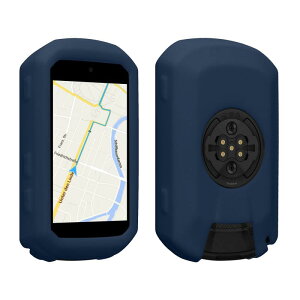 kwmobile Garmin Edge 850 / 550�Ή� �P�[�X - �V���R�� GPS �T�C�N���R���s���[�^ �J�o�[ - ���]�� �i�r �ی�P�[�X