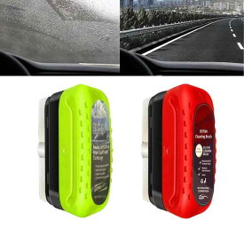 油膜取り 車 ガラス 車油膜取りブラシ 油膜取りクリーナー 車 ガラスクリーナー 強力車油膜洗浄ブラシ 車 油膜取り 汚れや水垢除去 視界鮮明 透明度/視認性向上 使用簡単 フロントガラス油