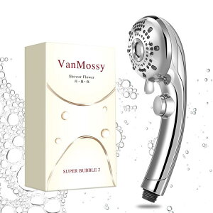�V�����[�w�b�h �ߐ��V�����[�y2015 �Đi��Shower Flower�E�S���E���ځz VanMossy SUPER BUBBLE �����ׂȌy���o�u�� ���j�[�N�o�u�� �i���������V�����[�w�b�h �������� ������ �����A�b�v �����