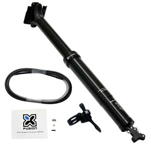 X-Fusion Manic INTEGRA Remote Dropper Seatpost 30.9x375.5mm,T:125mm, YB2717-Y