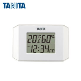 タニタ デジタル温湿度計 TT-574-WH ホワイト 温度 湿度 デジタル コンパクト シンプル