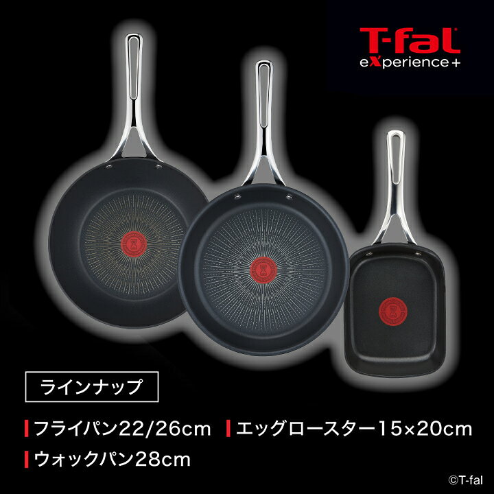 楽天市場】ティファール エクスペリエンス+ ウォックパン 28cm E52319 
