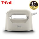 ティファール スチーム ラフレ アイボリーホワイトDV8070J0 衣類スチーマー アイロンプレス スチーマー スチームアイロンコンパクト 軽い 衣類 しわ シワ伸ばし ウイルス除去ハンガーにかけたまま 除菌 脱臭 T-fal