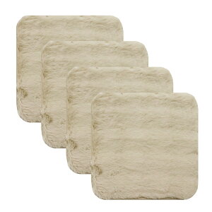 �y�G���g���[�ōő�100%�|�C���g�o�b�N �zpocotto ���r�b�g�t�@�[�� �`�F�A�p�b�h 4���Z�b�g 35×35cm �|�R�b�g �I�J�g�[ �􂦂� ����~��