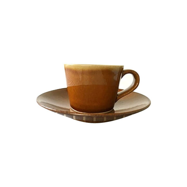 楽天市場】くく コーヒーカップ&ソーサーセット つかもと 益子焼き 
