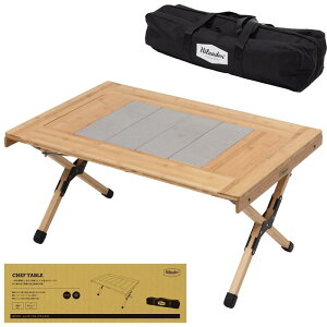 Hilander(�n�C�����_�[) �L�����v�e�[�u�� CHEF TABLE(�V�F�t�e�[�u��) �A�E�g�h�A�e�[�u��