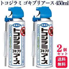 【第2類医薬品】【2個セット】 アース製薬 トコジラミゴキブリアース 450ml 殺虫スプレー 殺虫剤