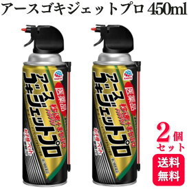 【第2類医薬品】【2個セット】 アース製薬 医薬品ゴキジェットプロ 450ml 殺虫スプレー