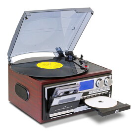 多機能オーディオレコーダー MA-90 - レコードプレーヤー CDラジカセ デジタル・プレーヤー レコード CD カセットテープ AM/FMラジオ 外部機器 SDカード USBメモリ 再生 録音 オーディオ機器 家電