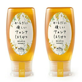 【2本セット】からだに優しいアカシアはちみつ アカシアハニー チューブボトル 500g - MY HONEY(マイハニー) はちみつ ギフト クリスマス プレゼント バレンタイン ホワイトデー お返し 父の日 クリスマス 免疫 母の日 お中元 お歳暮 送料無料