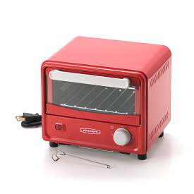 ピア・コローレ ミニオーブントースター レッド PCL-40R - 家電 キッチン家電 トースター パン 食パン 1枚 コンパクト 小さい 可愛い 赤 シンプル キッチン用品