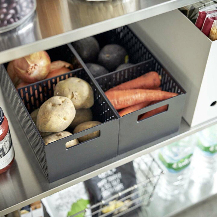 楽天市場 タワー Tower ベジタブルストッカー タワー ブラック 山崎実業 5021 野菜ストッカー キッチン 入れ物 容器 保存 野菜 フルーツ 通気性 スタッキング ボックス 収納 野菜収納 整理 おしゃれ シンプル モノトーン 新生活 新生活 生活雑貨ショップ Kurasuno