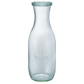 【ポイント10倍】 ウェック WECK ジュースジャー 1000ml WECK（マークス） WE-766 調味料入れ おしゃれ キャニスター ジュース ジャー WECK JUICE JAR ガラス 密封ビン ガラス瓶 ガラス製 ジャム