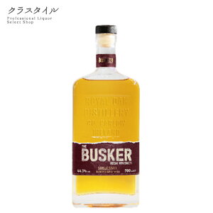 新 バスカー シングルグレーン アイリッシュウイスキー 700ml 44.3% ロイヤルオーク シングルグレーン コーン モルト グレーンウイスキー バーボン樽原酒 マルサラワイン樽原酒