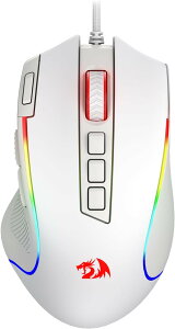 Redragon (���b�h���S��) M612 Predator RGB �Q�[�~���O�}�E�X 8000 DPI �L�����w���}�E�X 11�̃v���O�����\�ȃ{�^����5�̃o�b�N���C�g���[�h�t�� �\�t�g�E�F�A DIY�L�[�o�C���h ���s�b�h�t�@�C