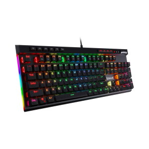 Redragon K580 VATA RGB LED�o�b�N���C�g�t�����J�j�J���Q�[�~���O�L�[�{�[�h�b�}�N���L�[����p���f�B�A�R���g���[���t���b�z�b�g�X���b�v�Ή��\�P�b�g�b�I���{�[�h�}�N���^���b�u���[�X�C�b