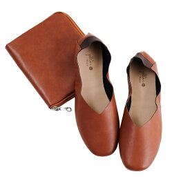 【ポイント10倍】【送料無料】 Paladec 携帯スリッポン キャメルブラウン パラデック PLN-1BR