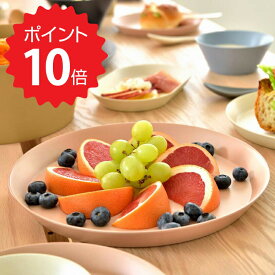 【ポイント10倍】 ideaco プレート24 イデア株式会社 ID280BL メラミン 皿 直径24cm 食洗機対応 電子レンジNG キャンプ アウトドア おしゃれ 割れにくい 深め パスタ