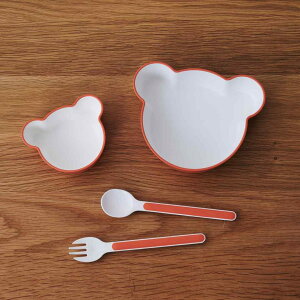 タック tak. キッズディッシュ ギフトボックス ベア マイン JTN-1040-GY 食器 子供用 キッズ 出産祝い 皿 かわいい ギフト プレゼント お祝い
