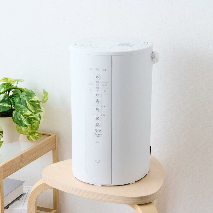 象印 読みかけ 加湿器 スチーム式 4.0L ホワイト EE-DE50-WA