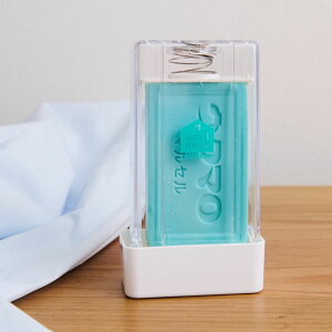 - 泡立つ洗濯せっけんケース スリム CO-009 石鹸ケース 洗濯石鹸 洗濯 ウタマロ ブラシ 襟汚れ 袖汚れ